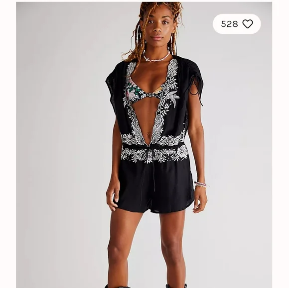 New $148 Weila Romper by Free People - Picture 4 of 6